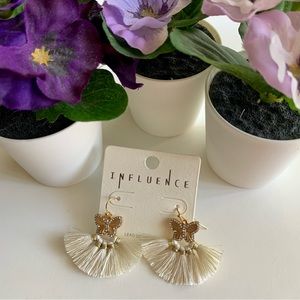 Butterfly Fringe Earrings🦋